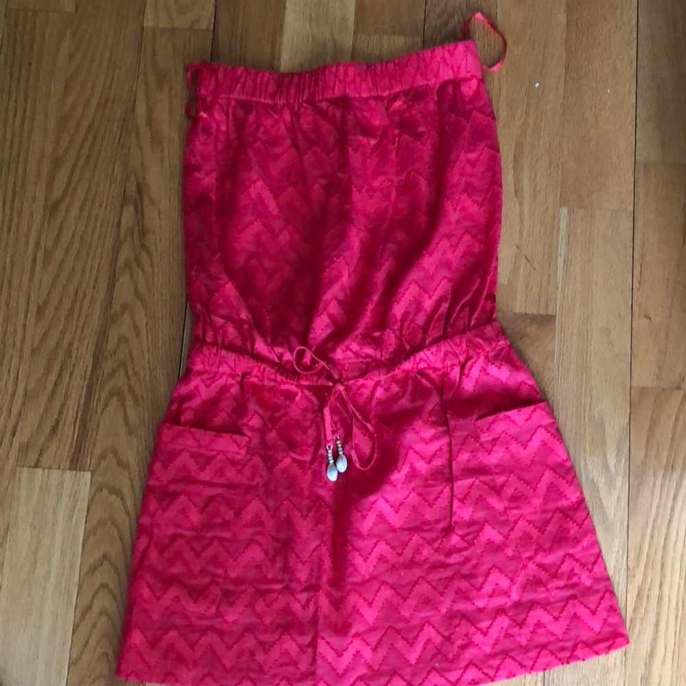 Vineyard Vines Strapless sun dress